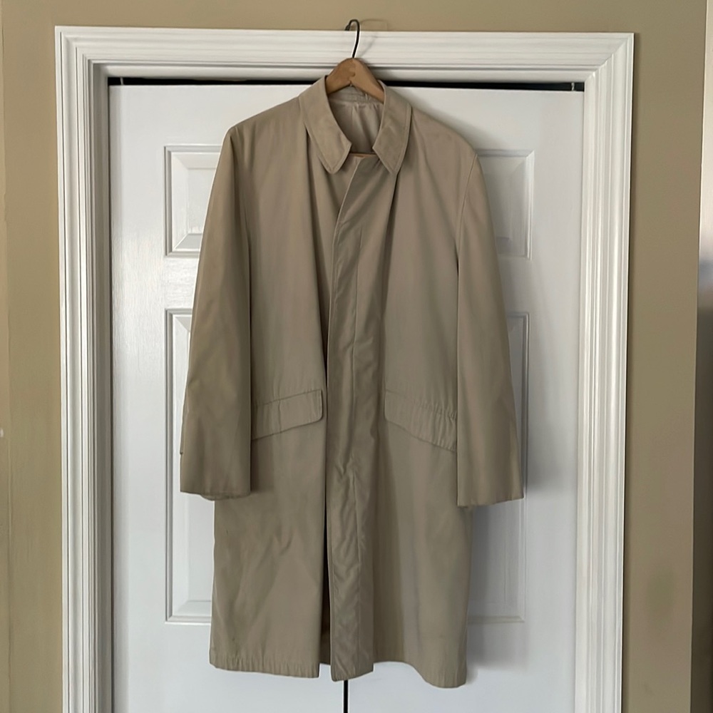 Mens Trench Coat - Old School from at least as far back as the 1960s.